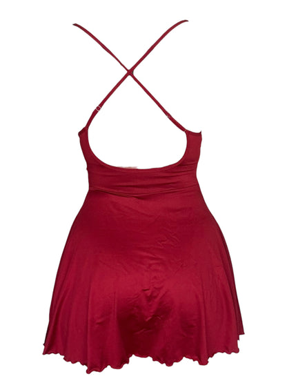 Lace Angel Red Babydoll Dress - M/L