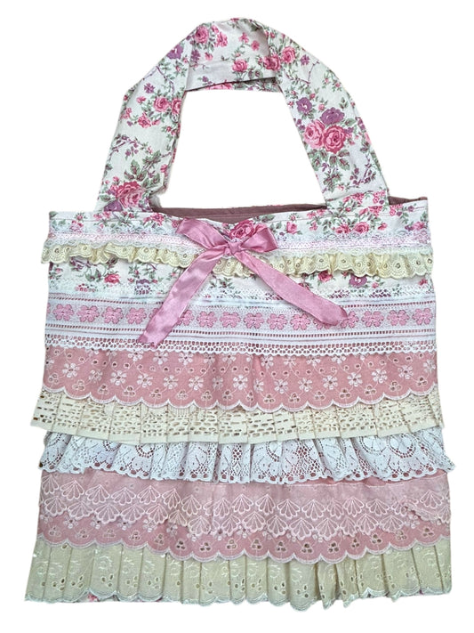 Be My Angel Pink Flutter Tote