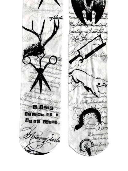 Paradise Rot Stockings