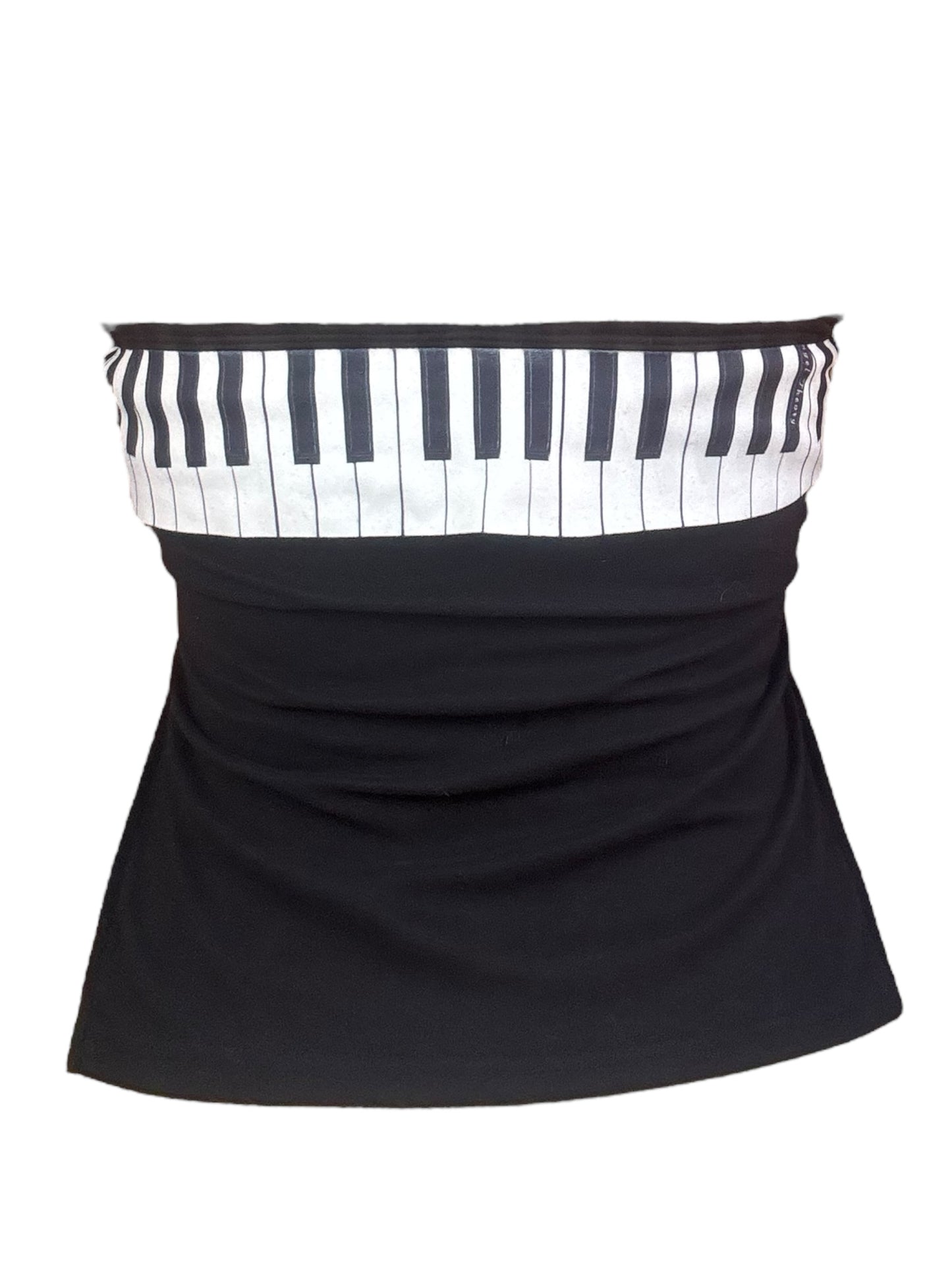Piano Bow Tube Top - M/L