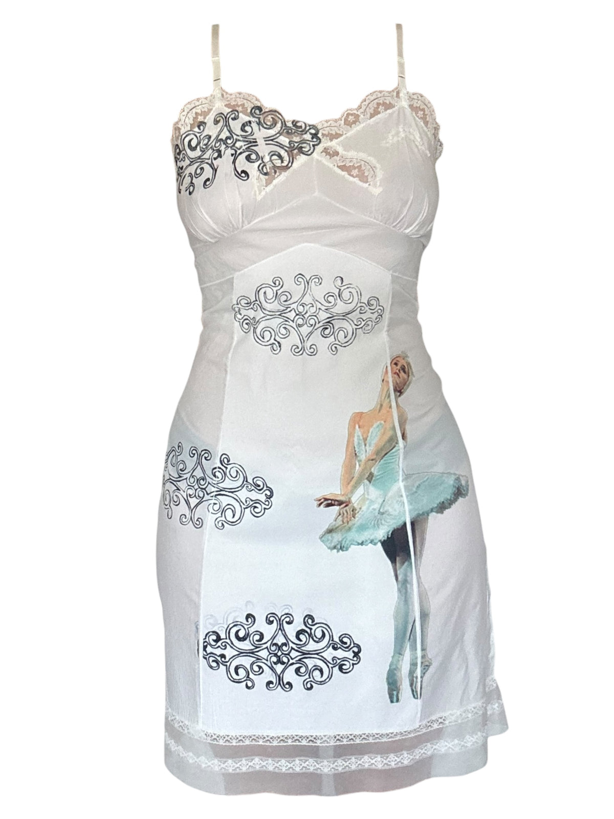 Ballerina's Sky Slip Dress - M