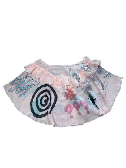 Orange Sherbet Ballet Skirt - XS/S