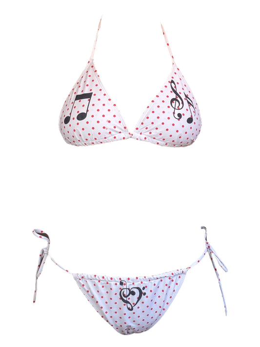 Music=Life Polka Dot Bikini - M/L