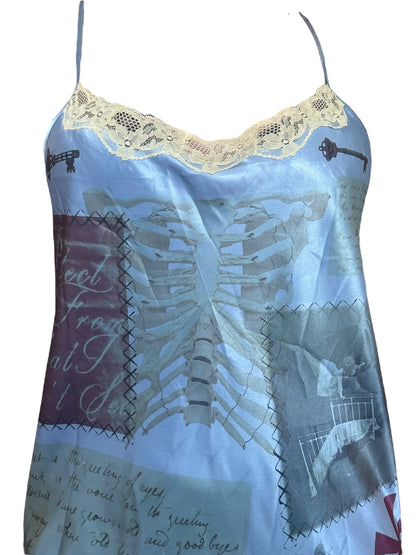 Alice's Fall Light Blue Slip Dress - XL