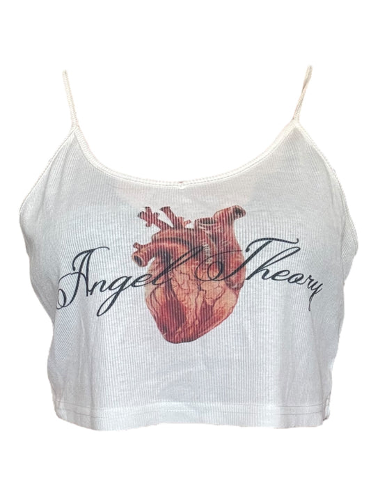 Angel's Bleeding Heart Cropped Tank - 2X