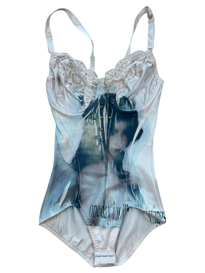 Angel On the Cross Tan Bodysuit - XS/S