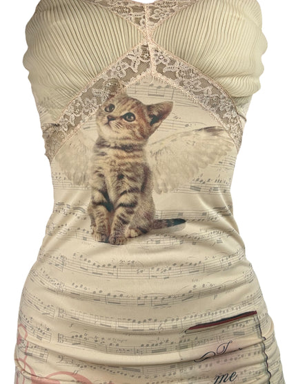Join Me in My Dreams Ivory Slip Dress - S
