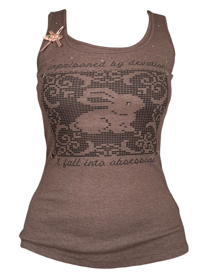 Obsession Brown Tank - M