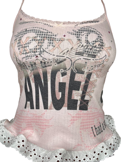 Divine Pink Tank - M