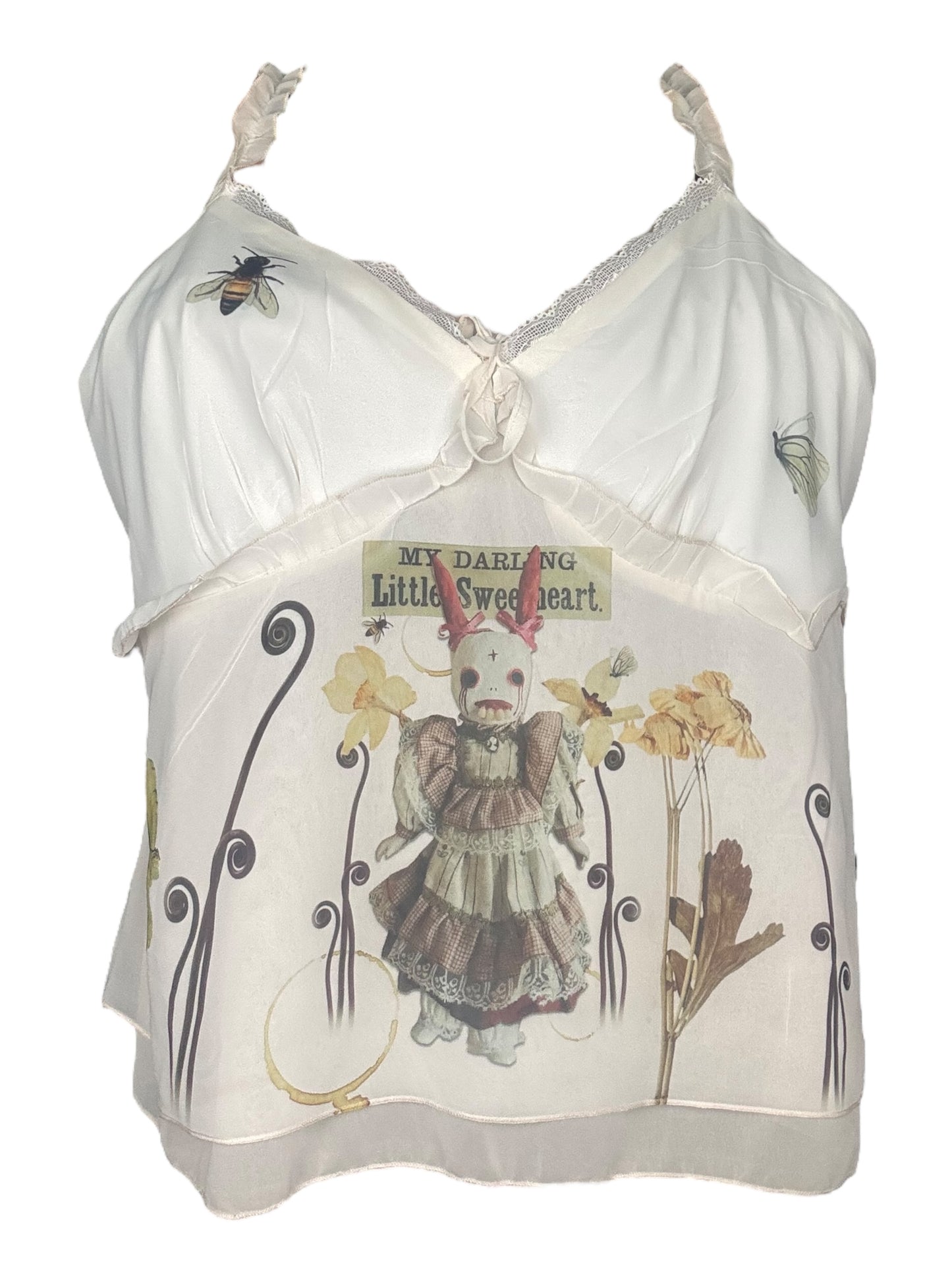 Anhedonia Ruffle Top - 3X