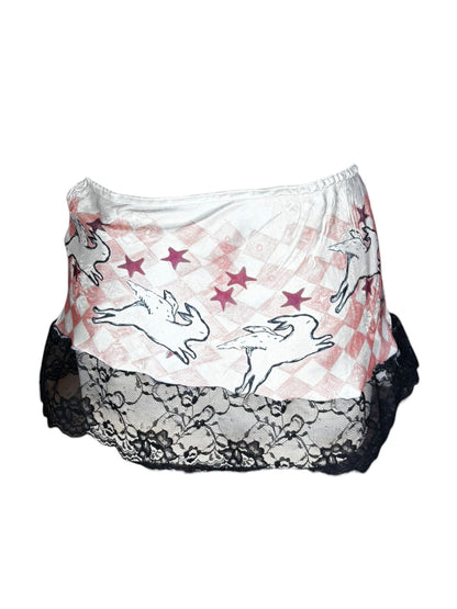 Hare's Delight Mini Skirt - L - 0.8
