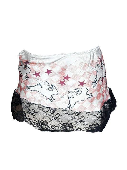 Hare's Delight Mini Skirt - L - 0.8