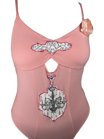 Heartlight Pink Bodysuit - M/L