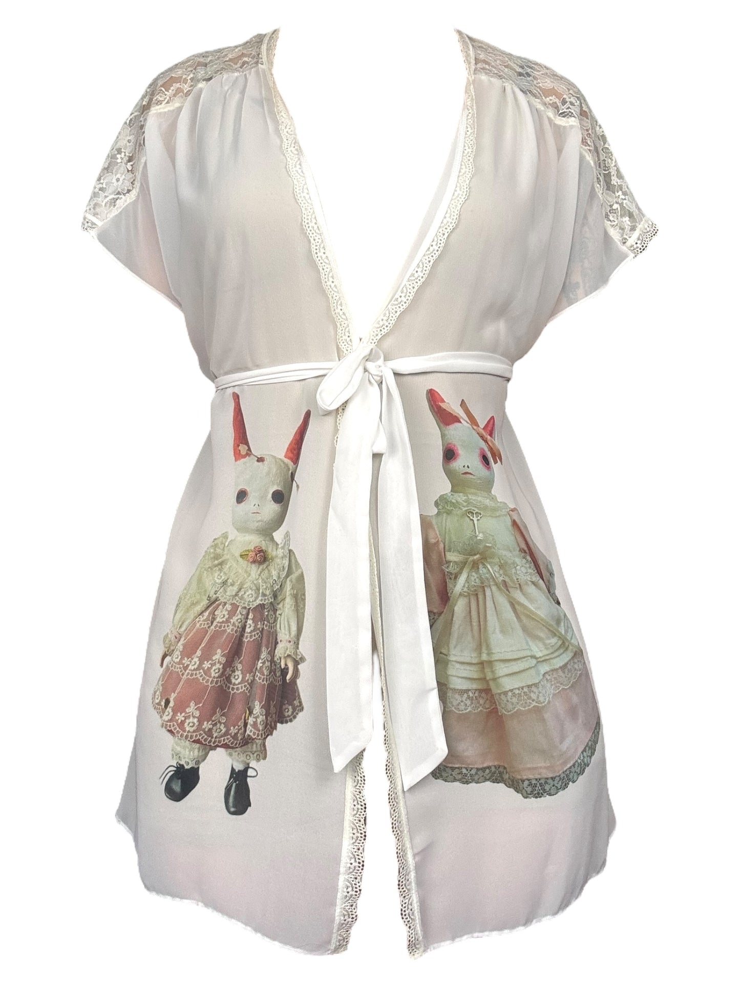 Vivica Lace Robe - M