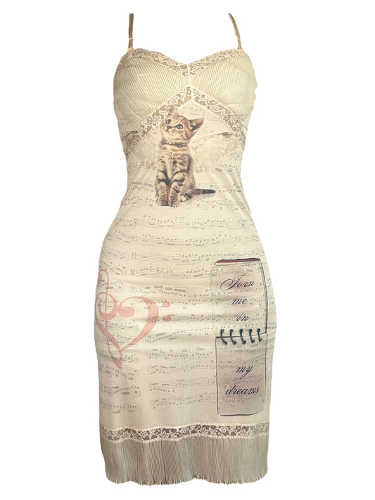 Join Me in My Dreams Ivory Slip Dress - S
