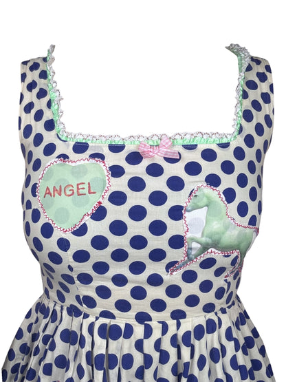 Sweet Delights Blue Polka Dot Dress - S/M