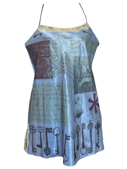 Alice's Fall Light Blue Slip Dress - XL