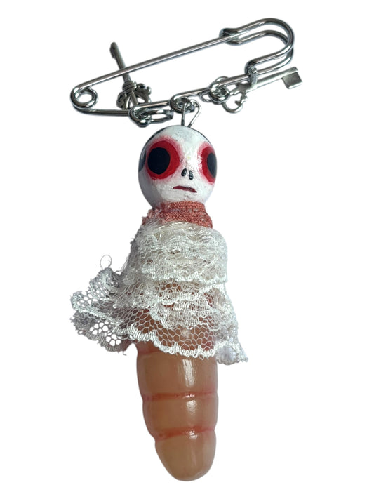Dierde Maggotine Charm Pin
