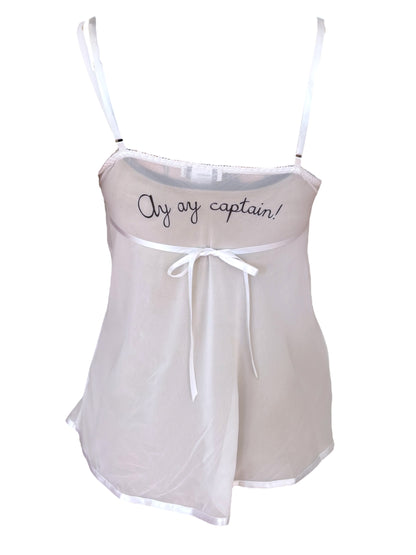 Sailor Babydoll Mini Dress - M/L