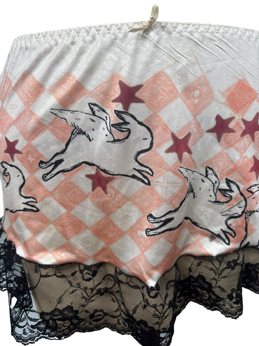 Hare's Delight Mini Skirt - XS - 0.6