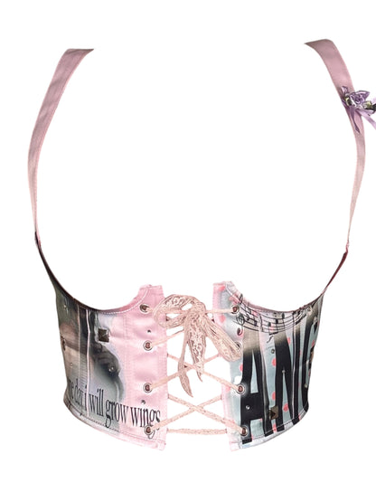 Angel Incoming Pink Underbust Corset - S