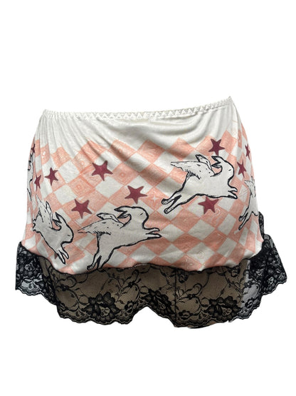 Hare's Delight Mini Skirt - XS - 0.6