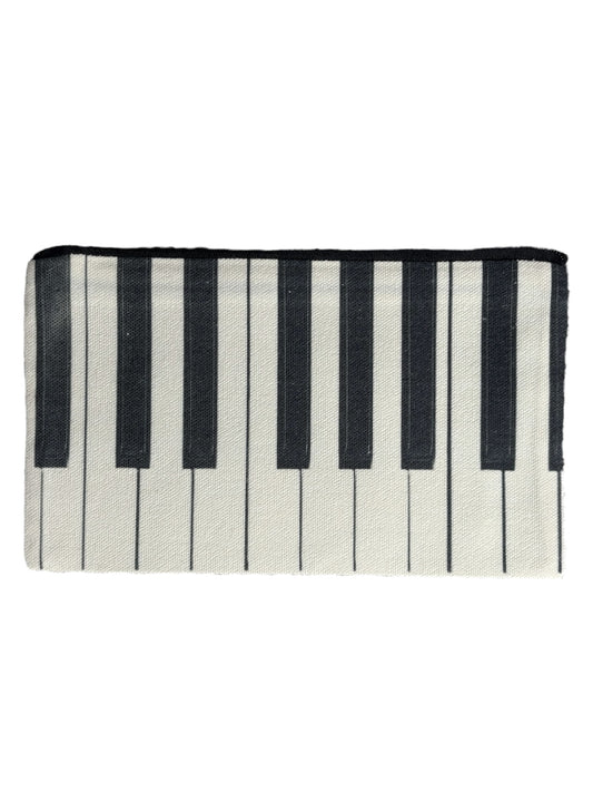 Piano Key Zipper Pouch