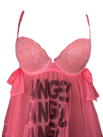 Angels All Around Us Babydoll Dress - S/M