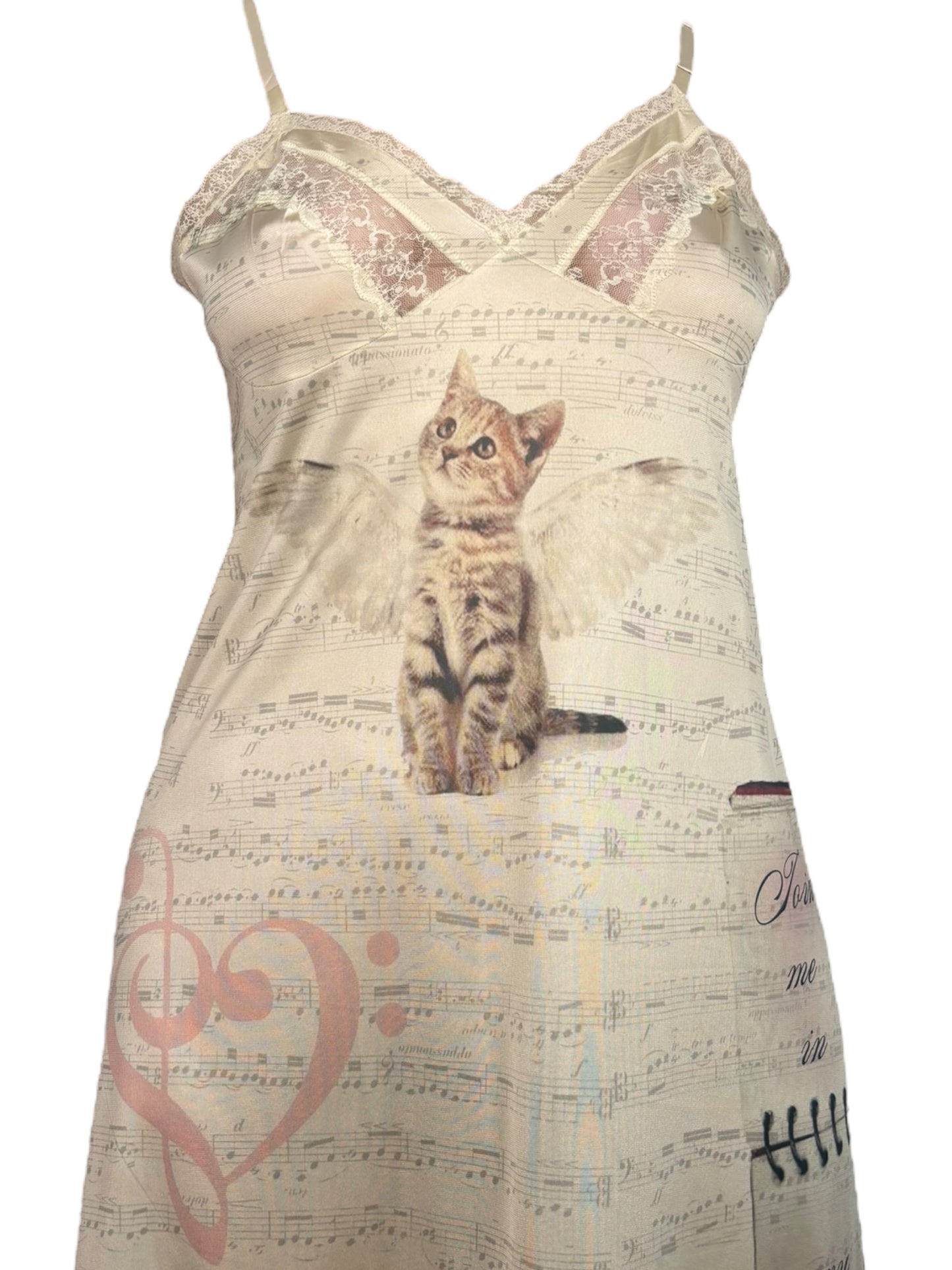 Join Me in My Dreams Ivory Slip Dress - L/XL