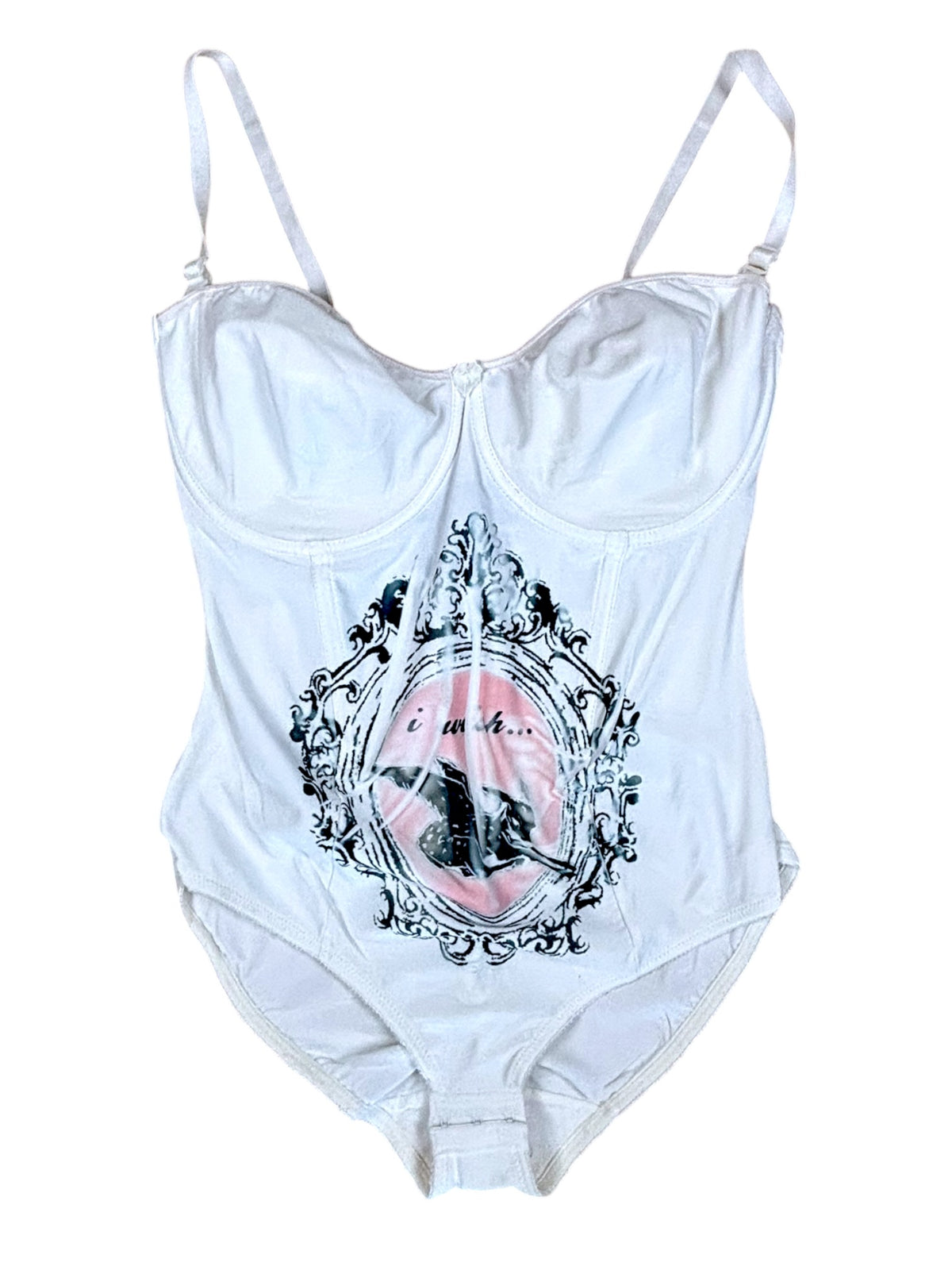 Wish Upon My Wings White Bodysuit - M/L