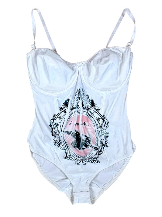 Wish Upon My Wings White Bodysuit - M/L
