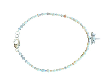 Dragonfly Freshwater Pearl Necklace