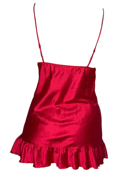 I Wish I was Real Red Babydoll Dress - M/L