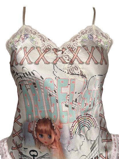Angel/Girl Rainbow Top - M