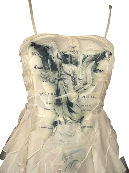 Dark Angel Ruffled Dress - M/L