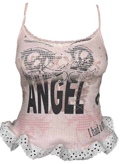 Divine Pink Tank - M