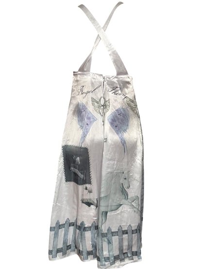 I Believe in Unicorns Dove Slip Gown - L