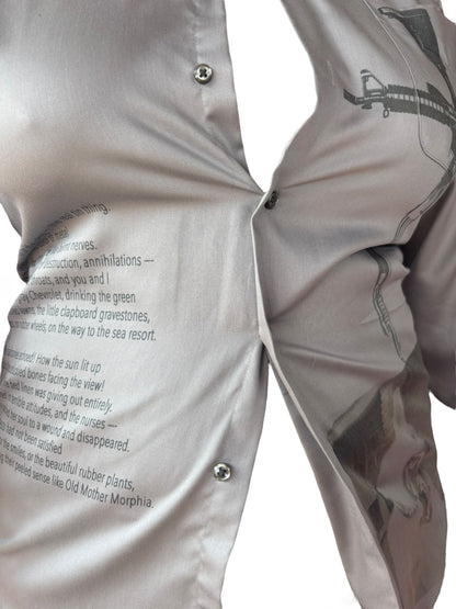 Annihilation Grey Button Up - L/XL