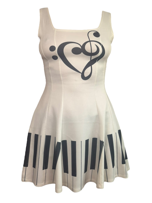 Music=Life Skater Dress - M