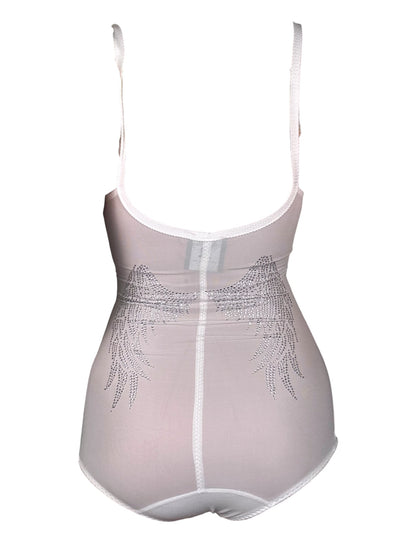 Wish Upon My Wings White Bodysuit - S/M
