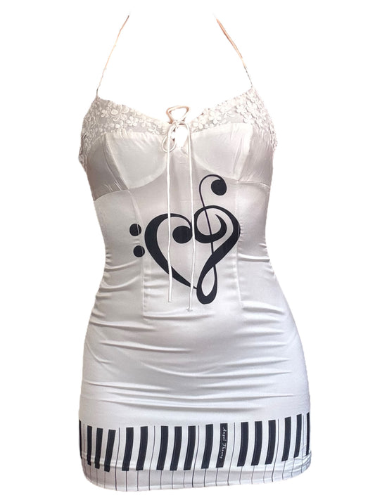 Music=Life Halter Dress - S