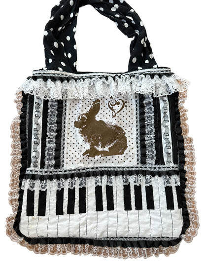 Rabbit Dance Flutter Tote
