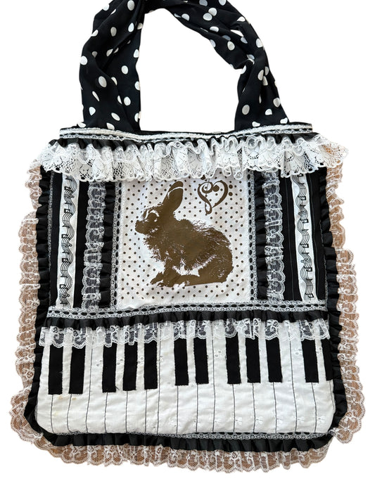Rabbit Dance Flutter Tote