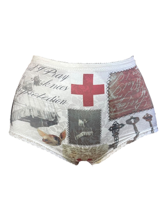 On My Knees Vintage Undies - XS
