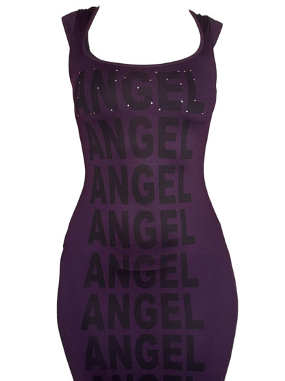 Stoned Angel Purple Dress - S/M