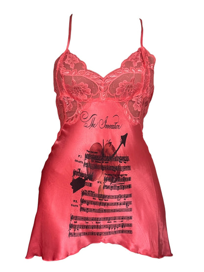 Invoke Her Coral Dress - M