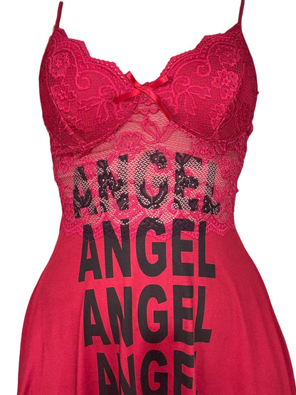 Lace Angel Red Babydoll Dress - M/L
