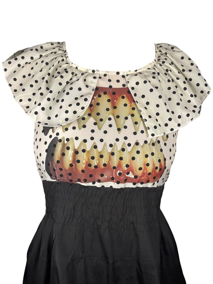 Bite Me Polka Dot Dress - M