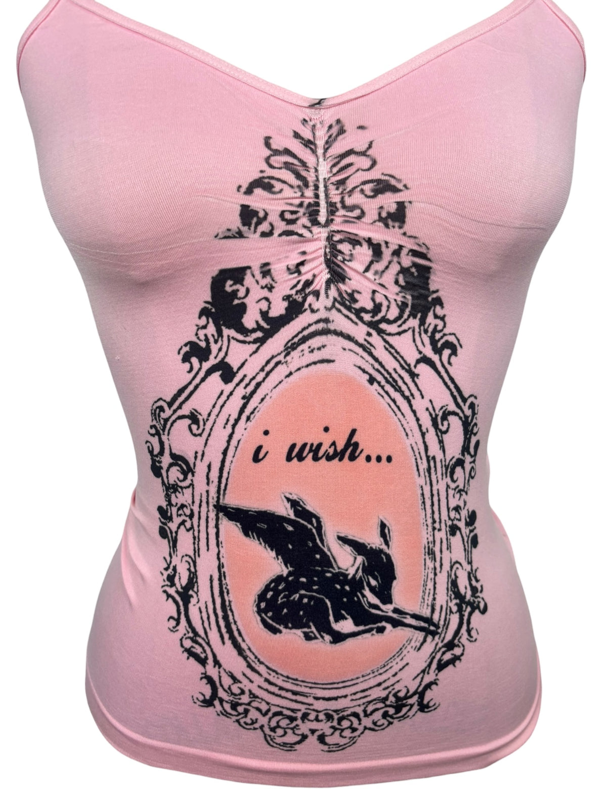 Wish Upon My Wings Pink Tank - S/M