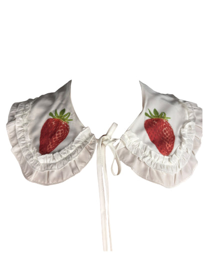 Strawberry Ruffle Collar